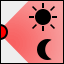Icon-Lichtsensor