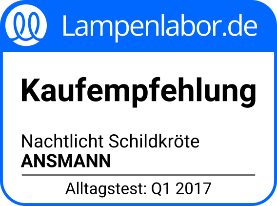 Lampenlabor Kaufempfehlung: ANSMANN Nachtlicht Schildkroete