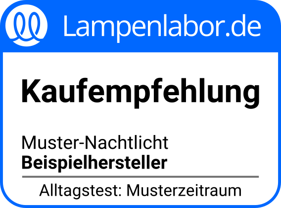 Beispiel Lampenlabor-Siegel