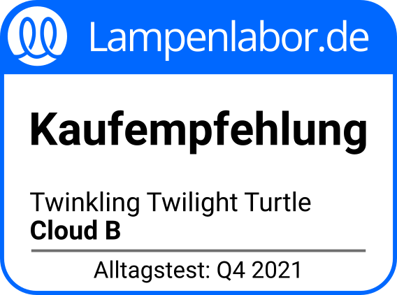 Lampenlabor Kaufempfehlung: Twinkling Twilight Turtle
